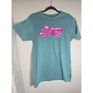 Ice Cream Running Diamond Dog Teal T Shirt, Size Small Billionaire Boys Club